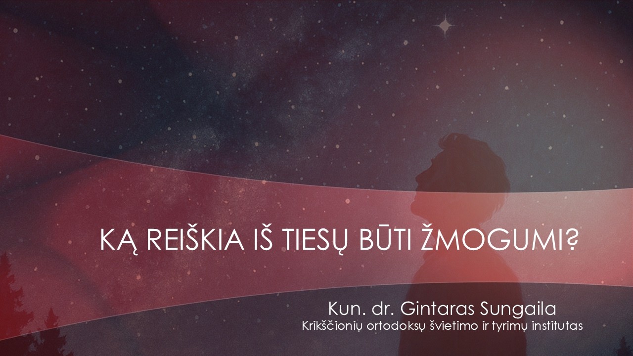 Ką reiškia būti žmogumi? Dorybės, ydos, dvasingumo pagrindai | Katechezė
