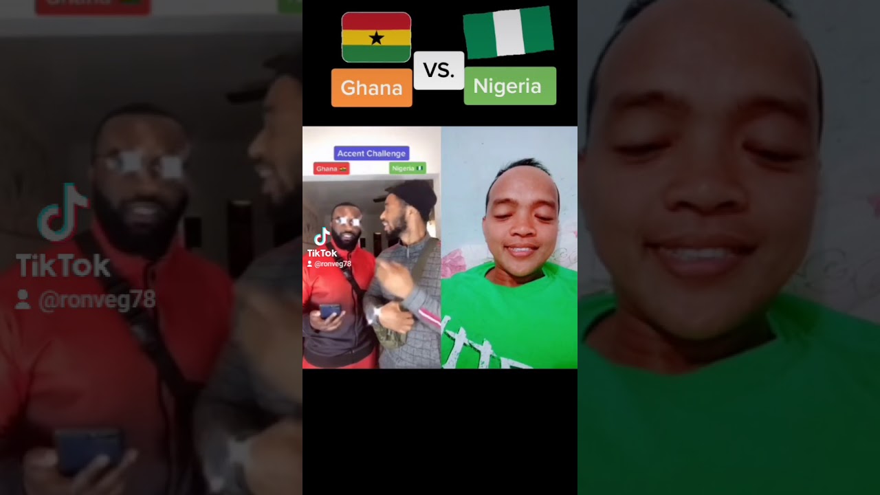 React to African English Accent! (Ghana & Nigeria) Duet Video