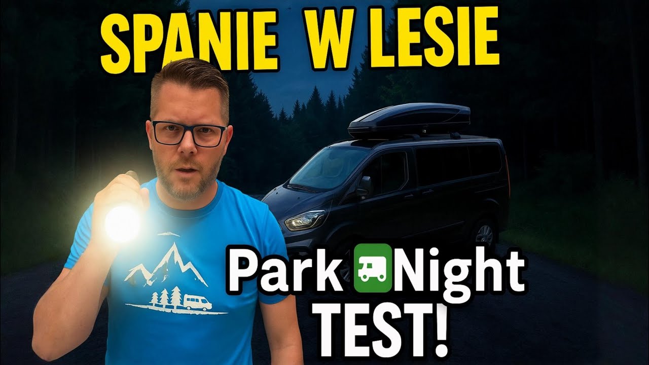 Gdzie spać kamperem w g&oacute;rach? Sprawdzam Park4Night na Żywiecczyźnie! 🛻🌲