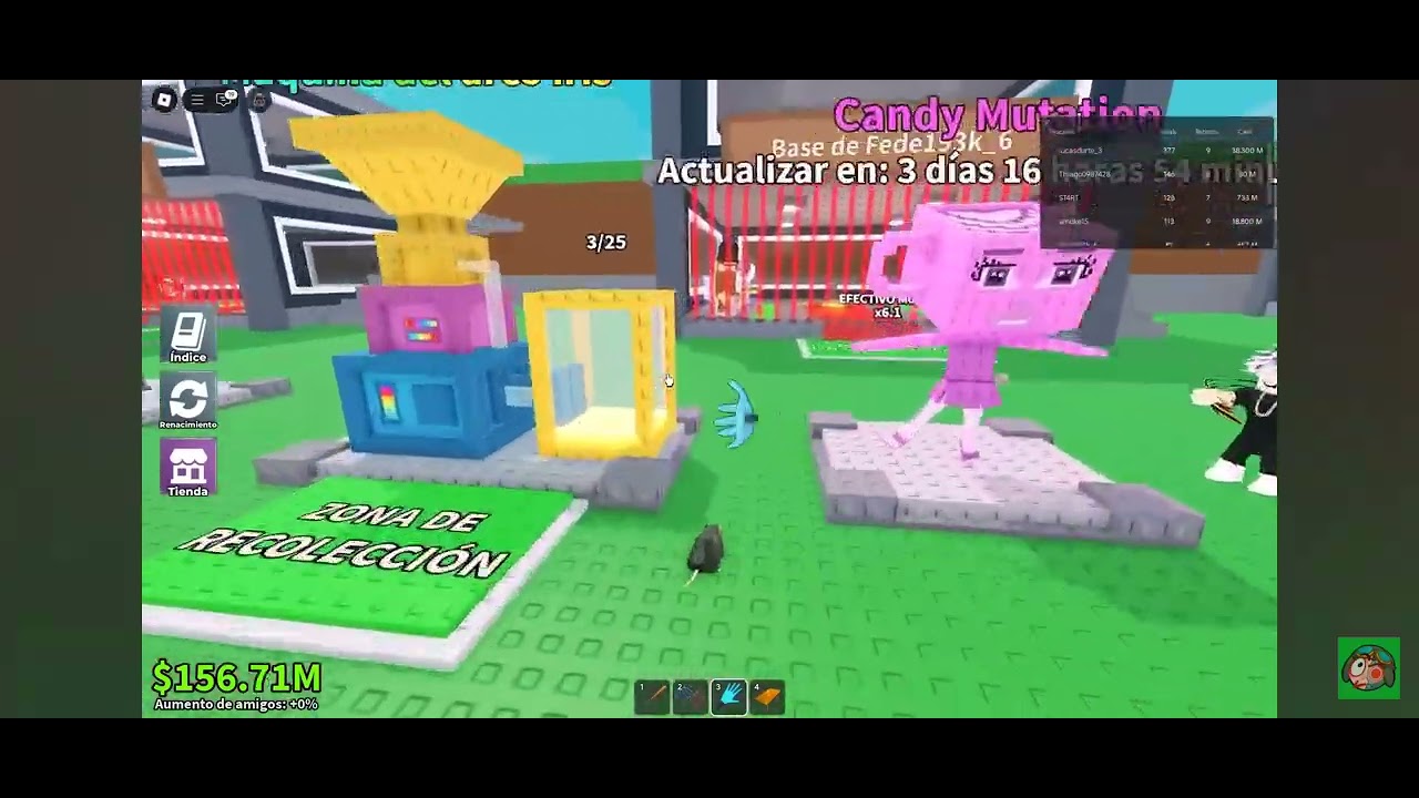 Viendo mini herios jugando a roba un brenbrot