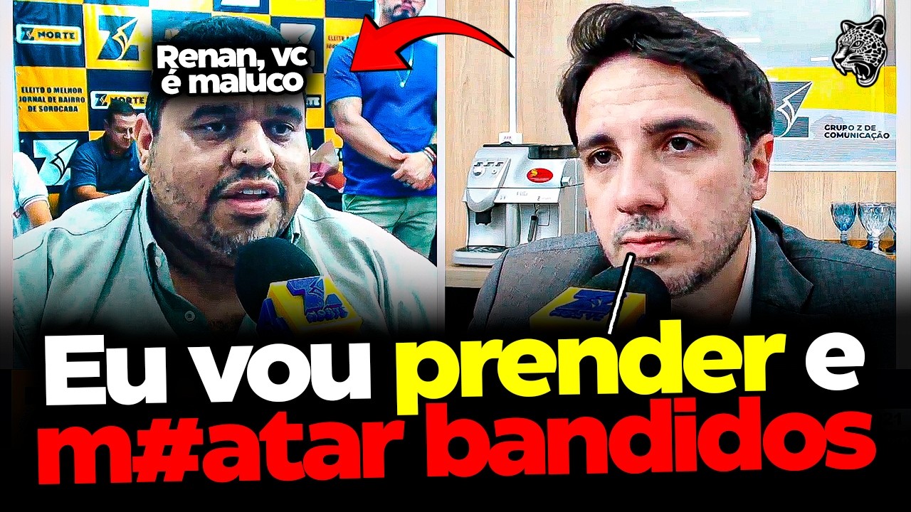 RENAN SANTOS ASSUSTA RADIALISTA com SUAS PROPOSTAS para ADMINISTRAÇÃO PÚBLICA