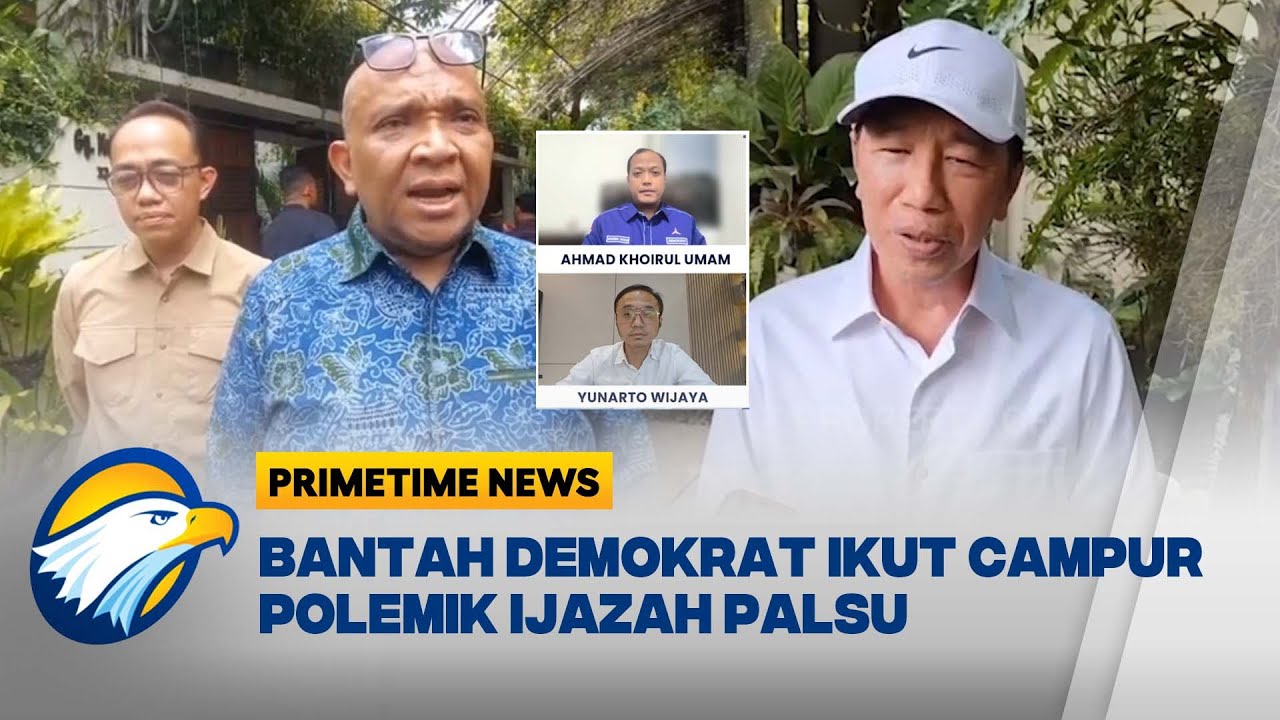 [FULL] PANAS ISU IJAZAH PALSU, ELITE DEMOKRAT SOWAN KE JOKOWI | Primetime News