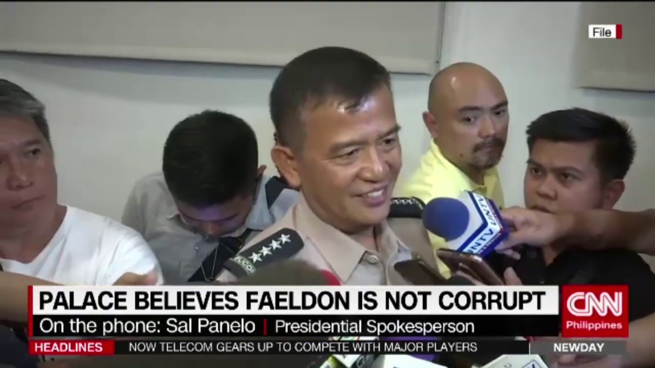 Palace believes Faeldon is not corrupt