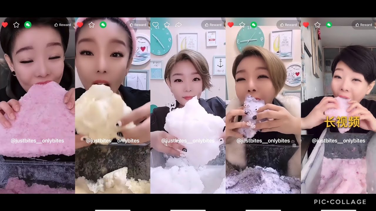 Her most squeakiest bites😁😋😋⛄️💨