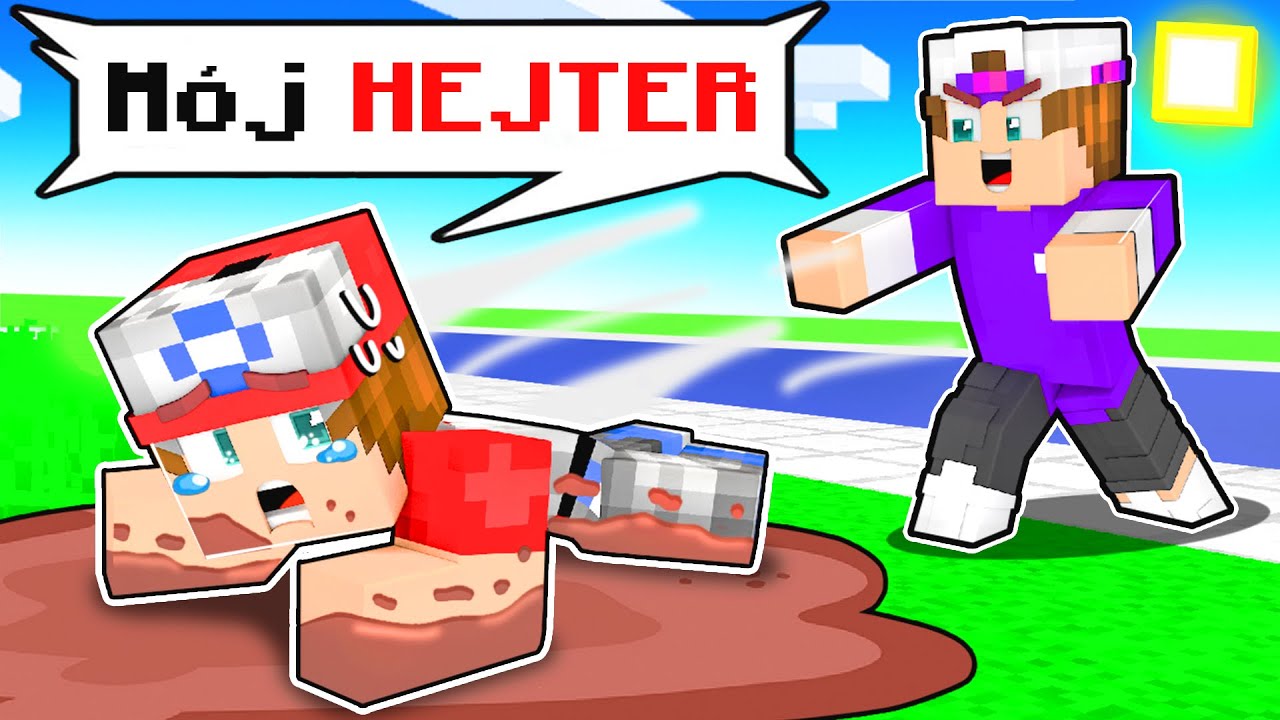 SPOTKAŁEM MOJEGO NAJWIĘKSZEGO HEJTERA w Minecraft!