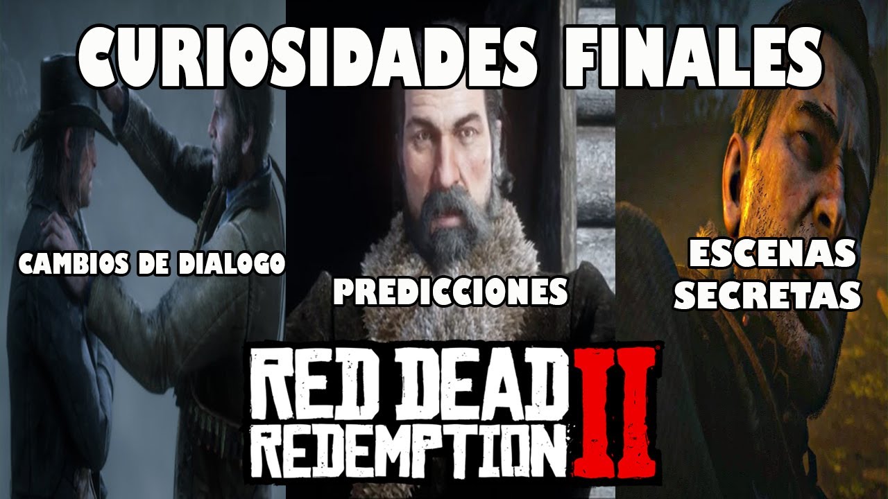 Curiosidades y Secretos de todos los finales de Red Dead Redemption 2 (Honor bajo, alto y Epilogo)