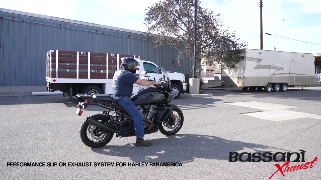 Panamerica Slip On Exhaust by Bassani