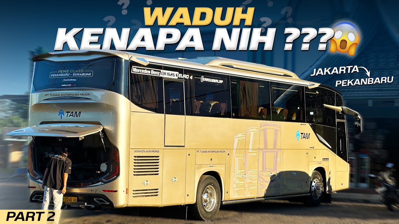 TANTANGAN PERTAMA SAMPAI DI SUMATERA‼️Trip Jakarta - Pekanbaru with TAM Pewe Class PART 2