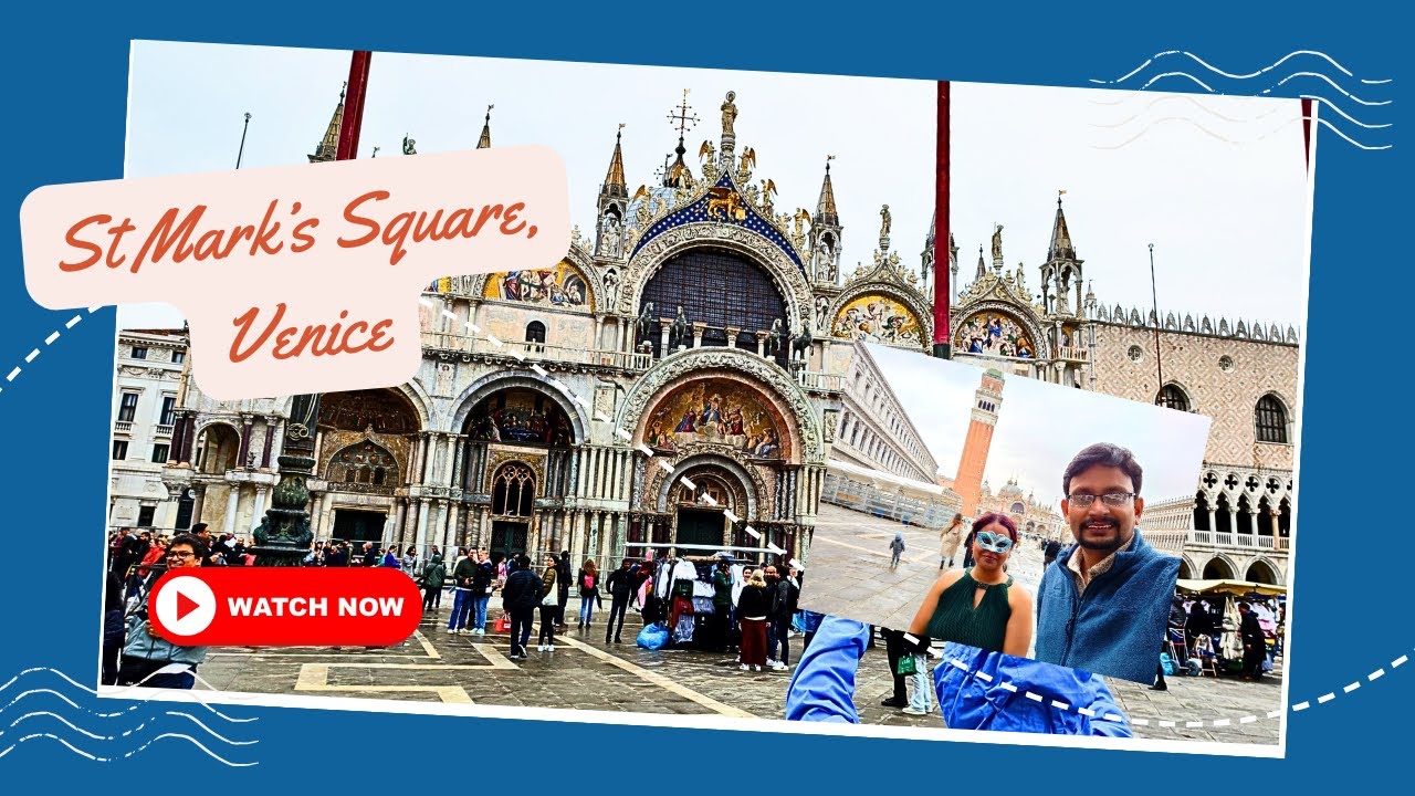 #St Mark's Square #piazzasanmarco #St Mark's Basilica #venice #Torre dell'Orologio #Doge's Palace