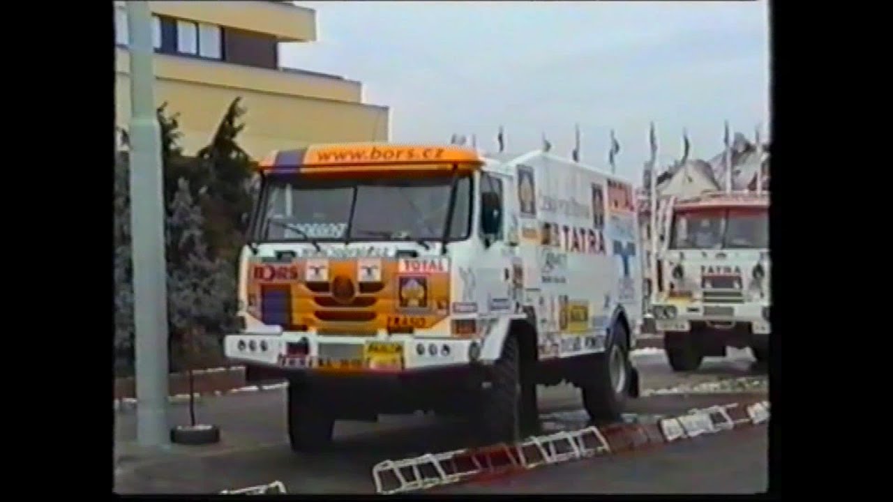 Tatra - odjezd na Dakar 2002