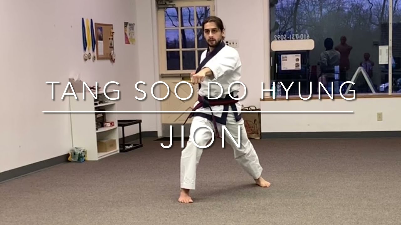 Tang Soo Do (Korean Karate) Hyung (Kata) - Jion
