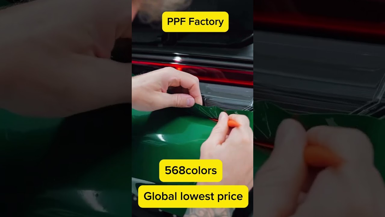 PPF Factory! Car vinyl wrap factory!