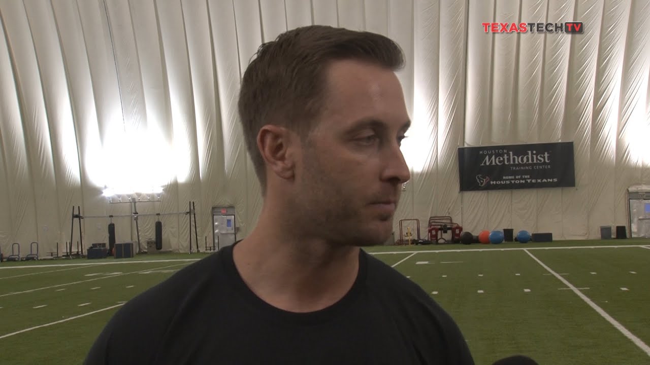 TEXAS BOWL: Coach Kingsbury Meets with the Media