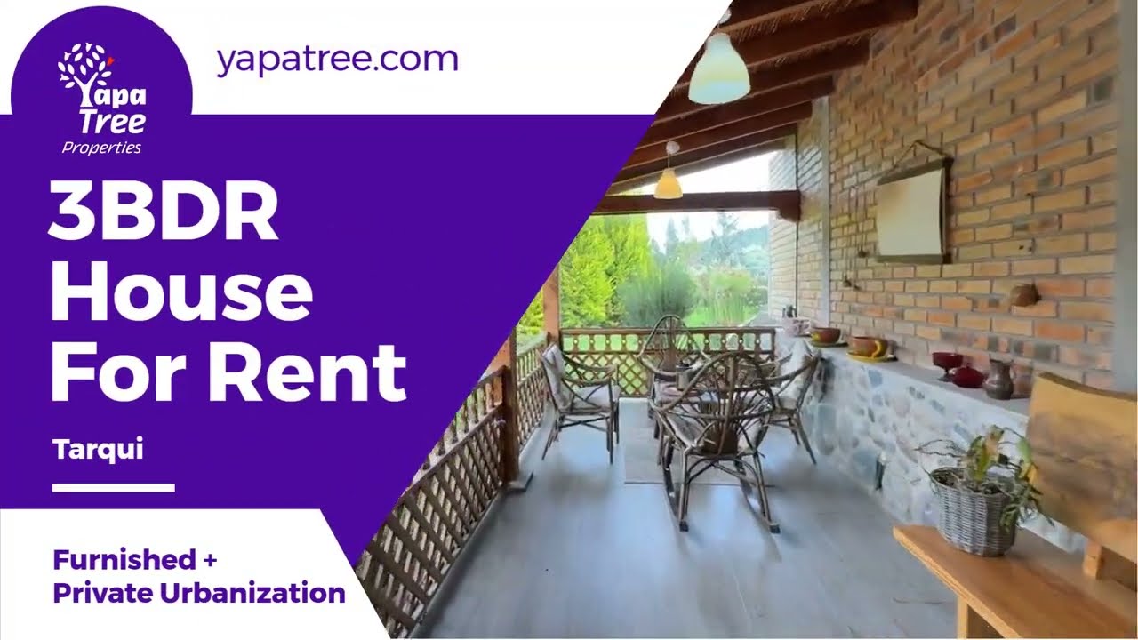 3BDR House for Rent - Tarqui ($900 / month)