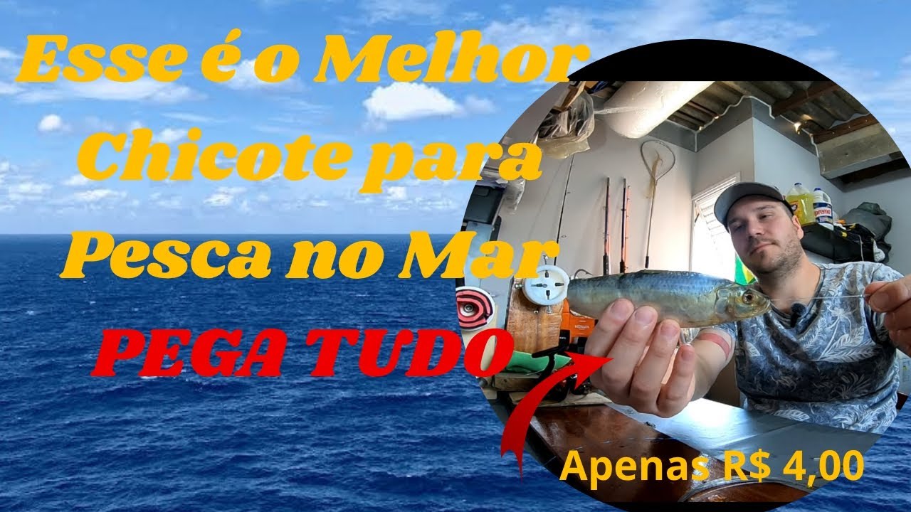 Como Fazer O Melhor Chicote para Pesca No Mar