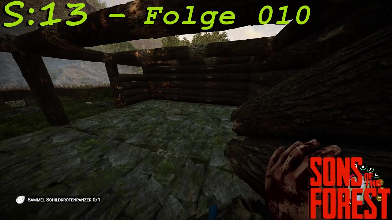 Erstmal bauen wir uns ein kleines Hüttchen für den besseren Schlaf🛖| S13-F010 | Sons of the Forest