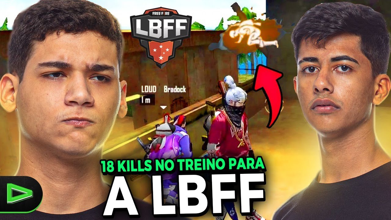 TREINAMENTO 18 KILLS COM O LOUD BRADOOCK! FREE FIRE