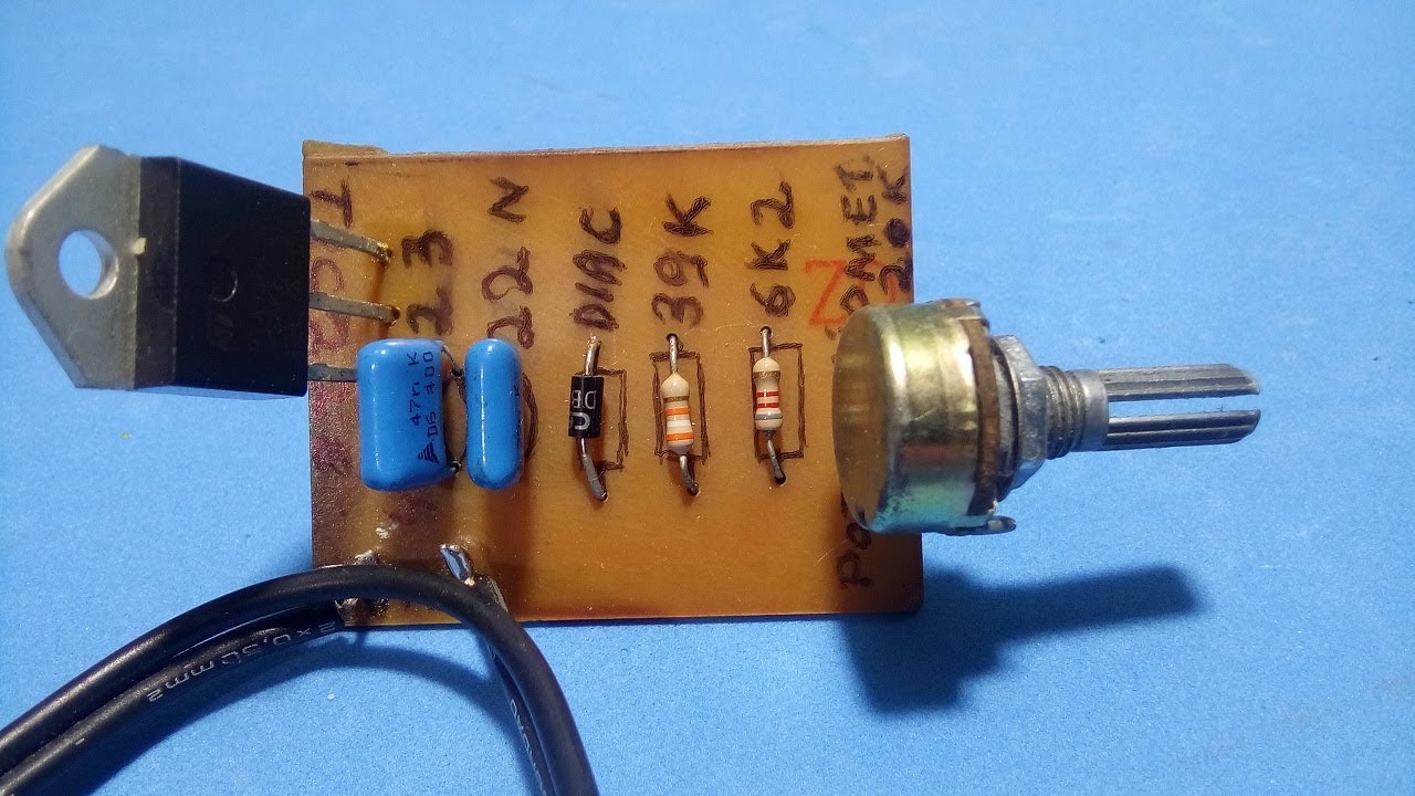 Regulador De Velocidade Para Ventiladores