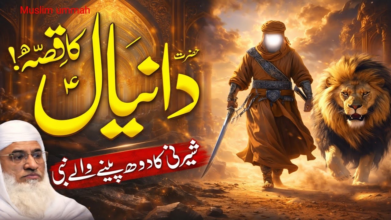 حضرت دانیالؑ شیرنی کا دودھ پینے والا نبی کا قصہ | Molana Sheikh Idrees Sahib | Pashto Bayan
