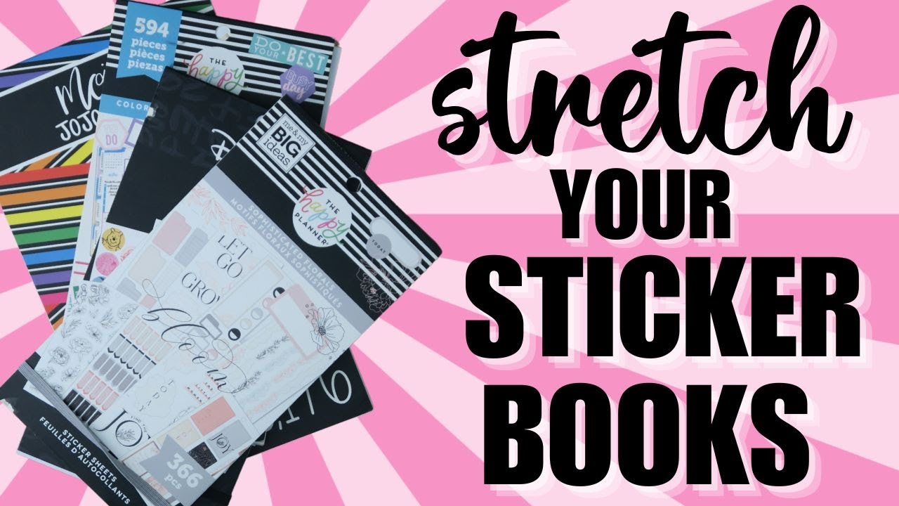 How to Get More From Your Sticker Books to Make Them Go Further - Planner Tips For Beginners