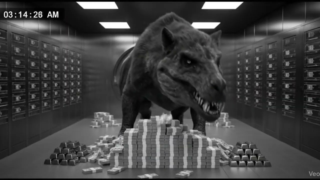 💥 Unbelievable! Unicorns and Wild Animals Appearing in a Bank! 💥CCTV