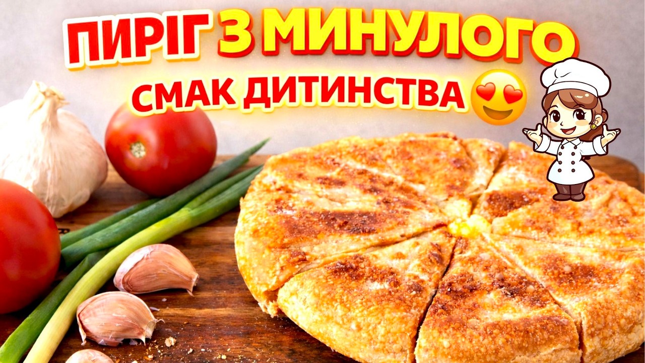 Вкусно👩‍🍳КАРТОФЕЛЬНЫЙ ПИРОГ-КНИШ Простой готовится без духовкиТак готовили наши бабушки.#готуємзяною