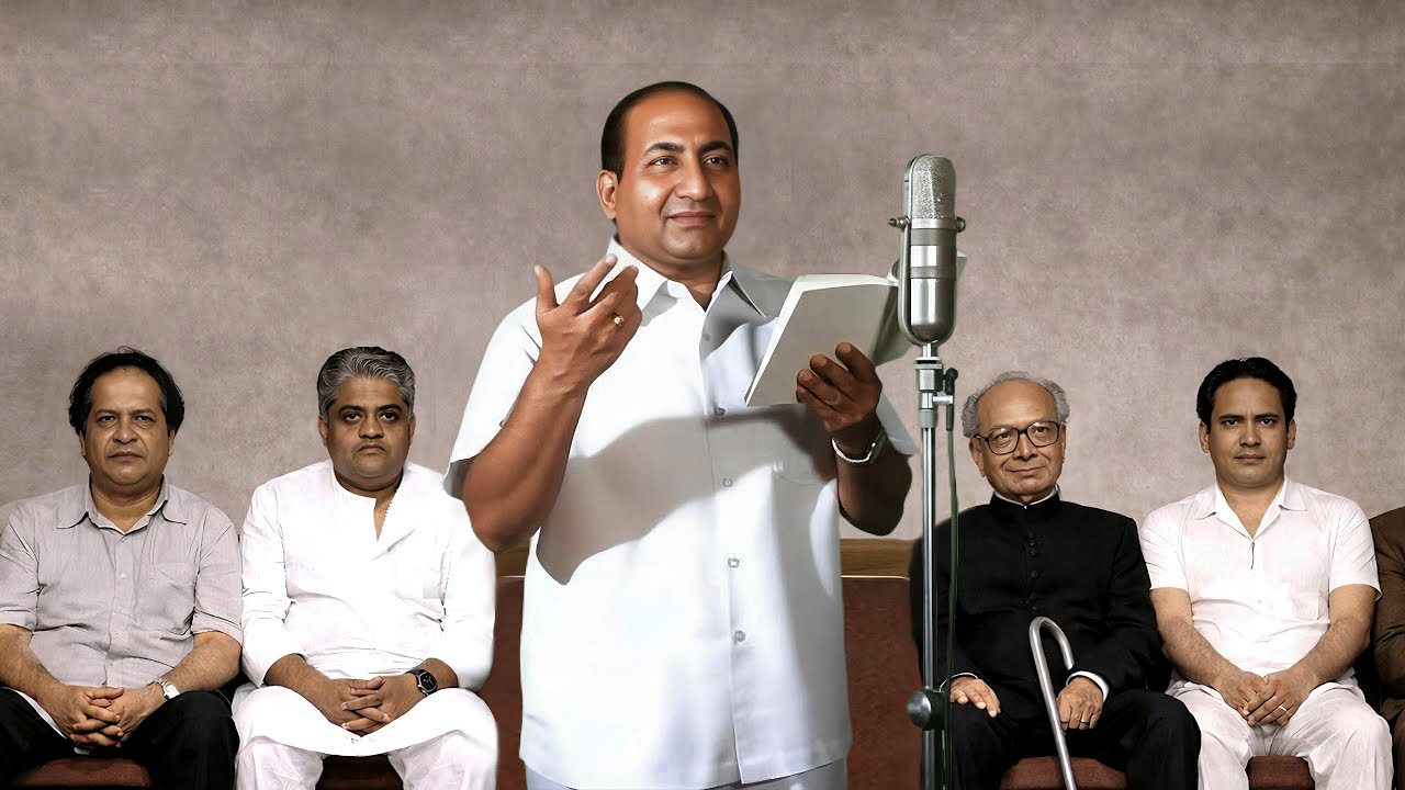 Mohammed Rafi's Mushaira without Music