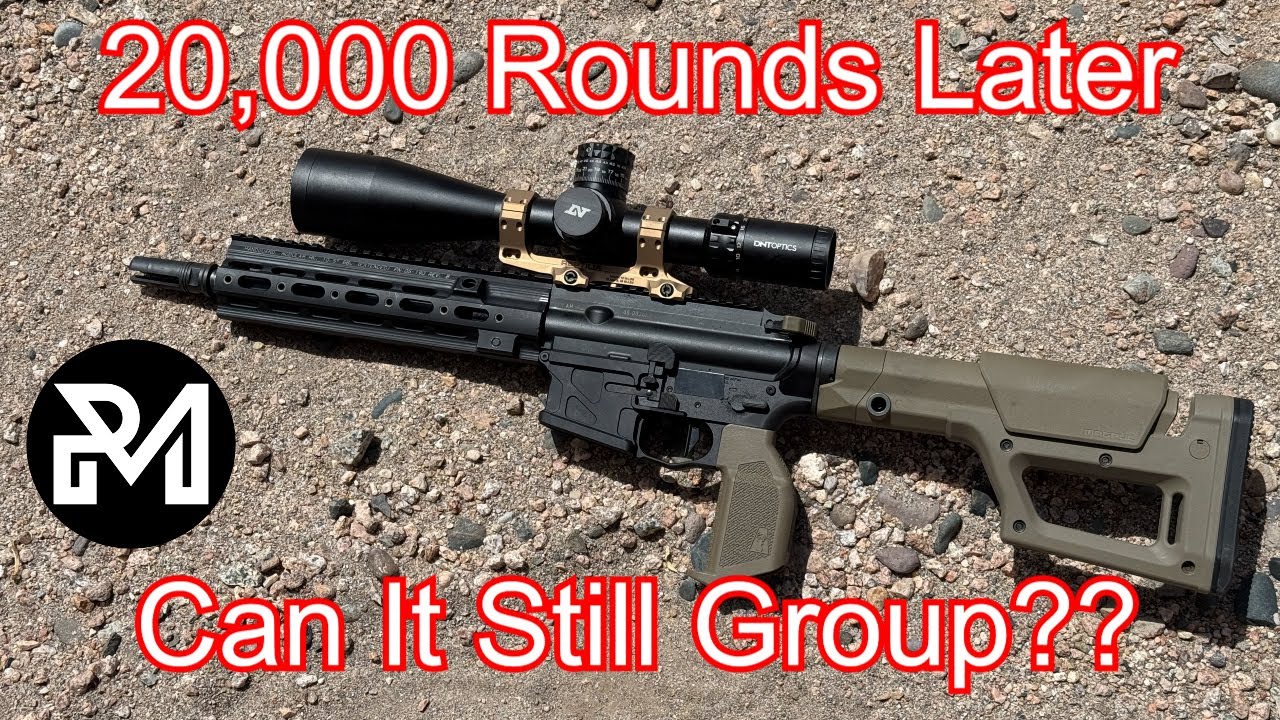 HK416 Upper After 20,000 Rounds... Can it Still Hit Anything?