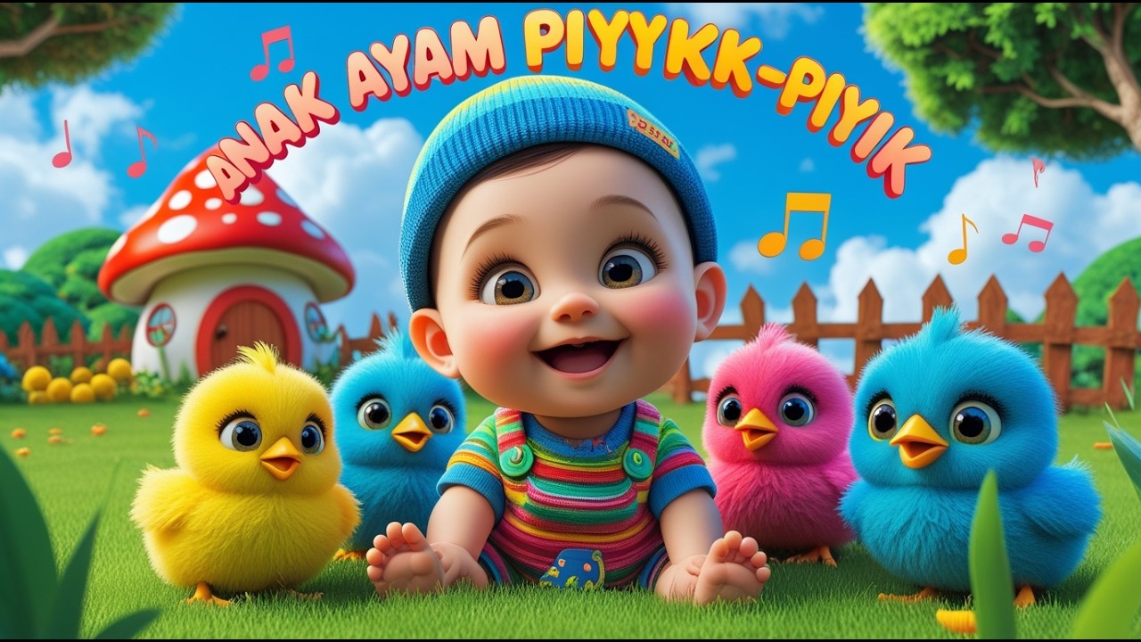 ANAK AYAM PIYIK-PIYIK - LAGU ANAK INDONESIA – LAGU BELAJAR DAN BERNYANYI | Sunday fun