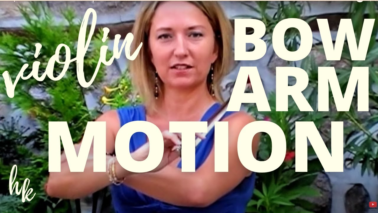 Proper Violin Bow Arm Movement Prep Exercise for Violinists