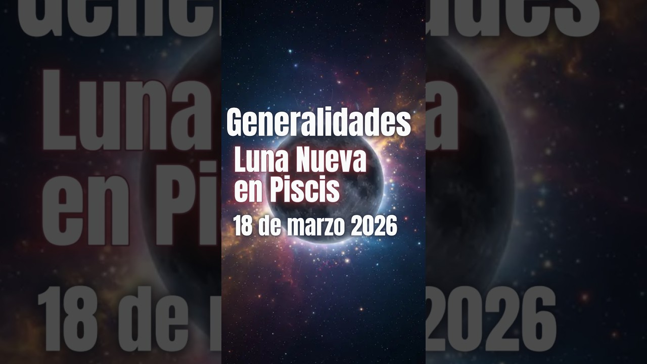 El Gran Cierre: Luna Nueva en Piscis Grado 29 🌑