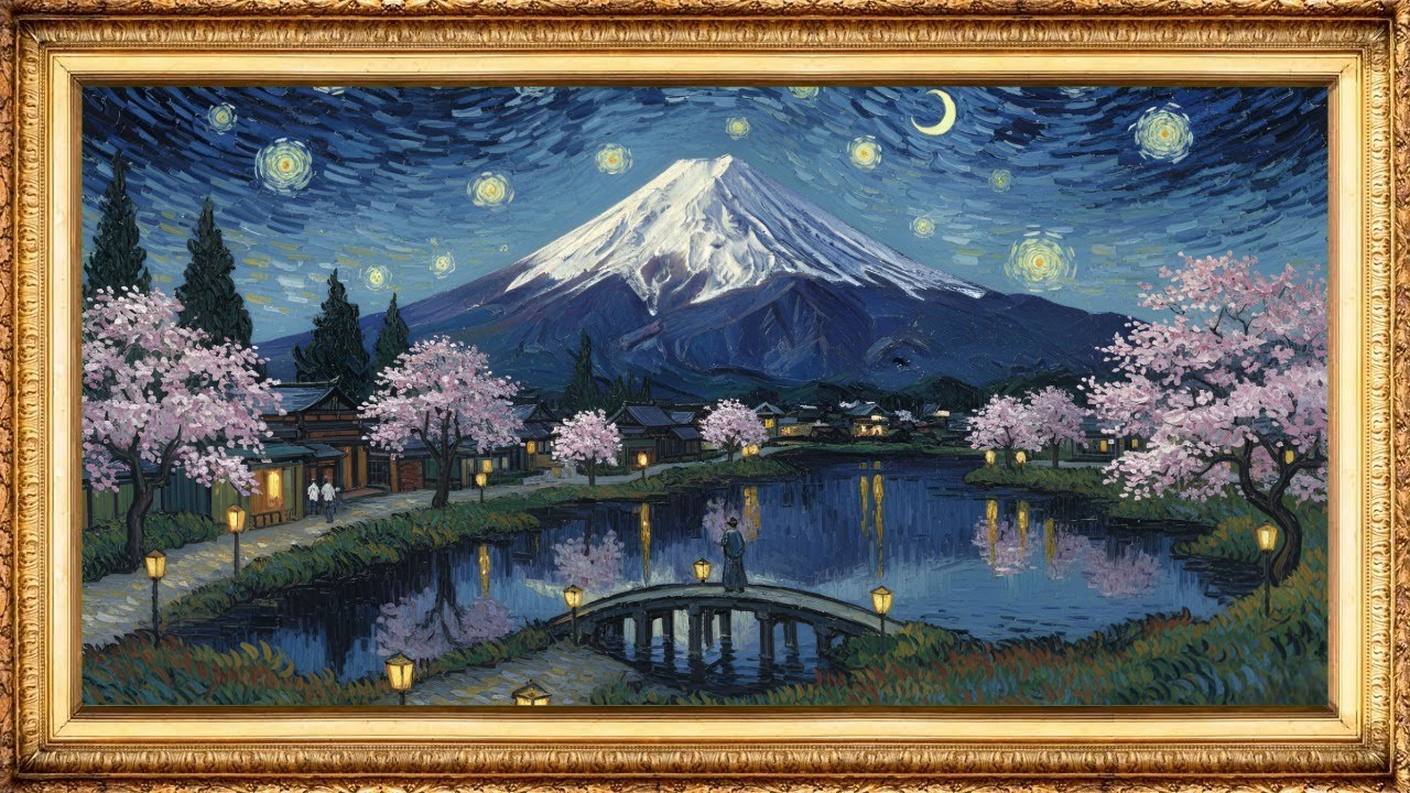 Japanese TV Art Decor. Autumn Frame TV Art Screensaver. 4K Frame TV Hack.