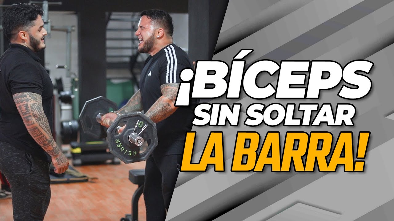 ¡BÍCEPS SIN SOLTAR LA BARRA! 💪🏽 | Frank Serapión.
