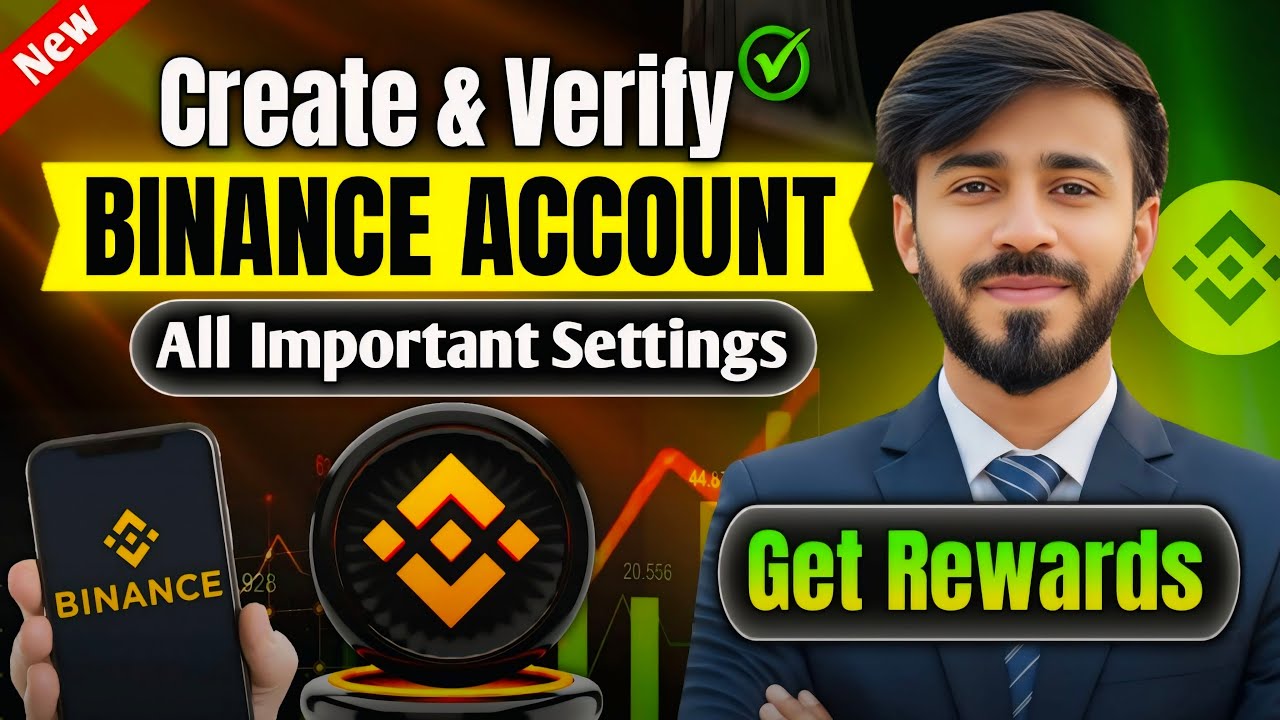 How to Create & Verify Binance Account in Pakistan 2025 | Binance Account Banane Ka Tarika