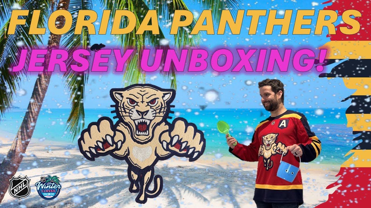 Unboxing the NEW Florida Panthers NHL Winter Classic Jersey!