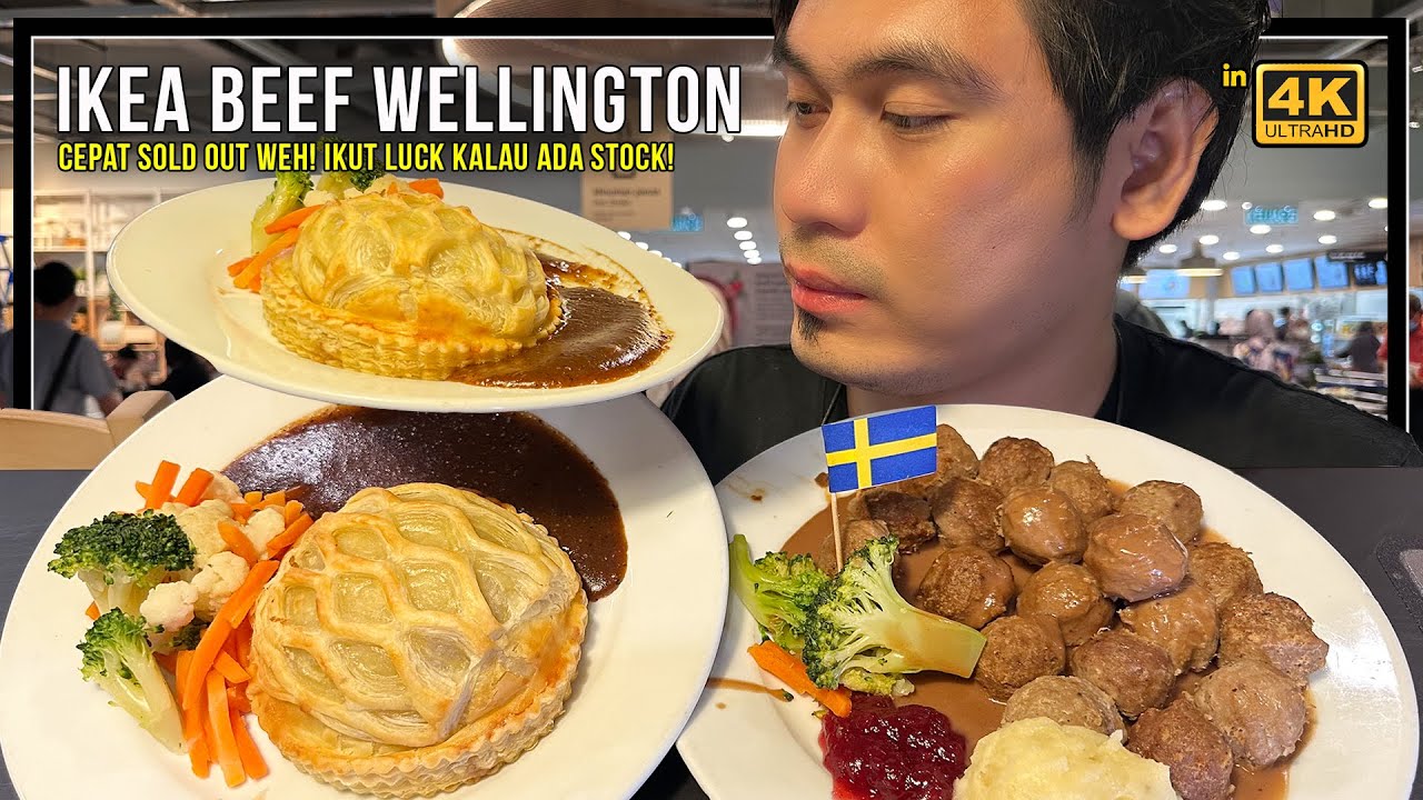 IKEA BEEF WELLINGTON versi rakyat marhaen! nak beli GORDON RAMSAY RM300 satu potong kecik tak mampu!