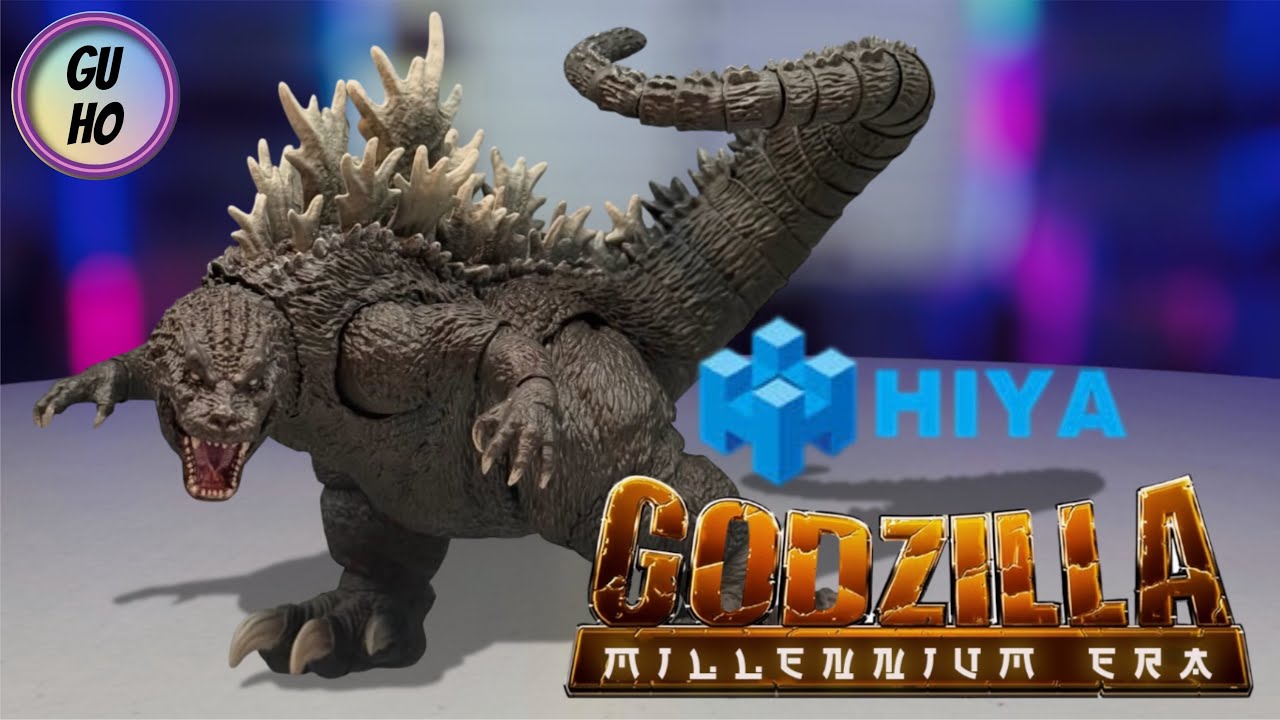 ¡ Llegó GODZILLA GMK (2001) HIYA TOYS era MILLENNIUM !