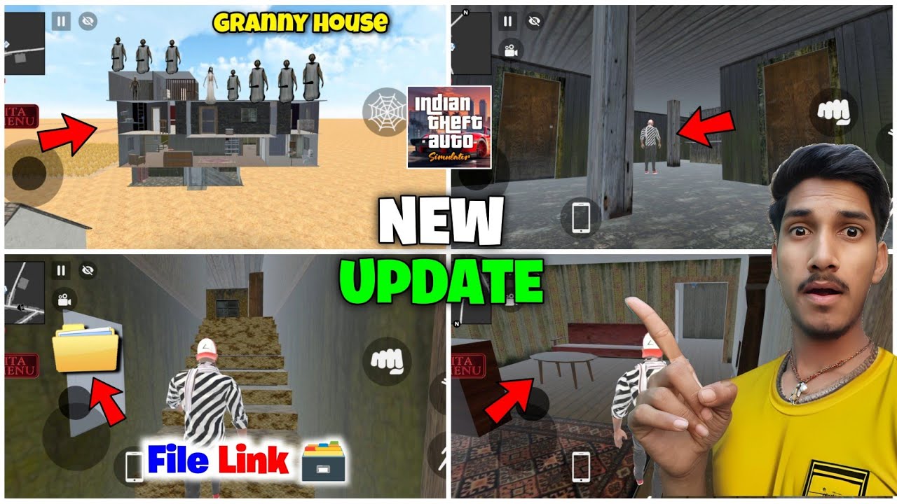 Granny House 🤩 INDIAN THEFT AURA SIMULATOR New Update | Vineet Gaming Gyan 🔥