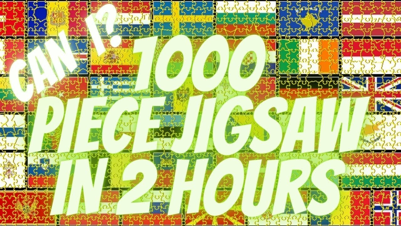 Can I Complete A 1000 Piece Jigsaw In 2 Hours