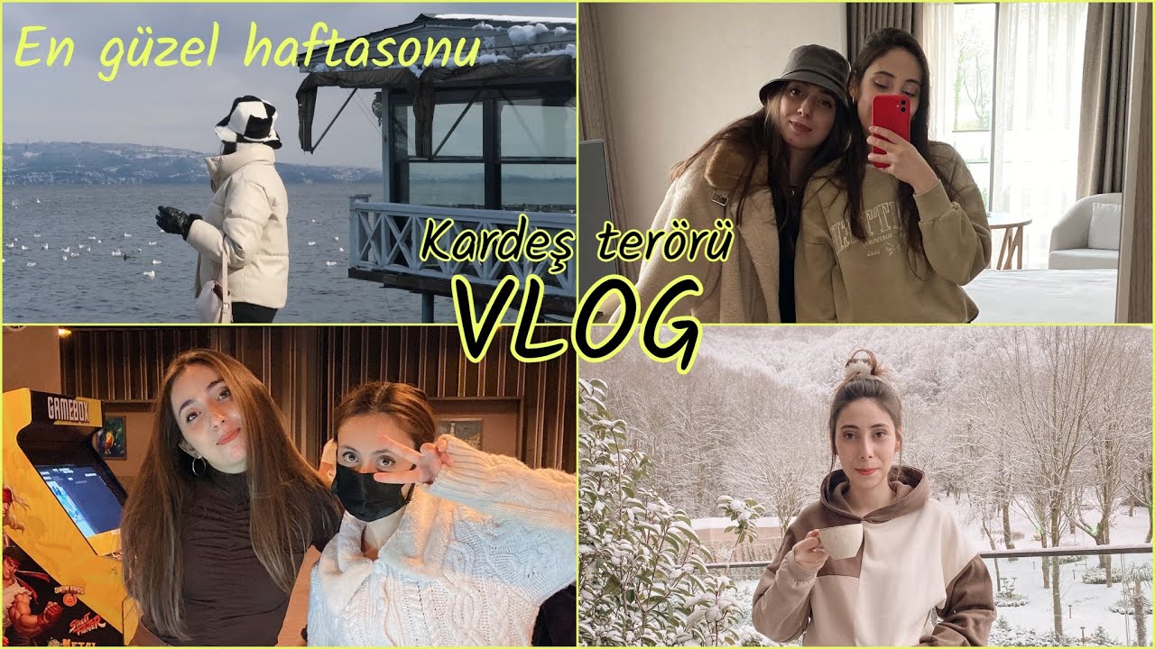Kardeşlerimin olmadığı bir hayat düşünemiyorum 🐣 | Haftasonu Sapanca tatili VLOG 😍