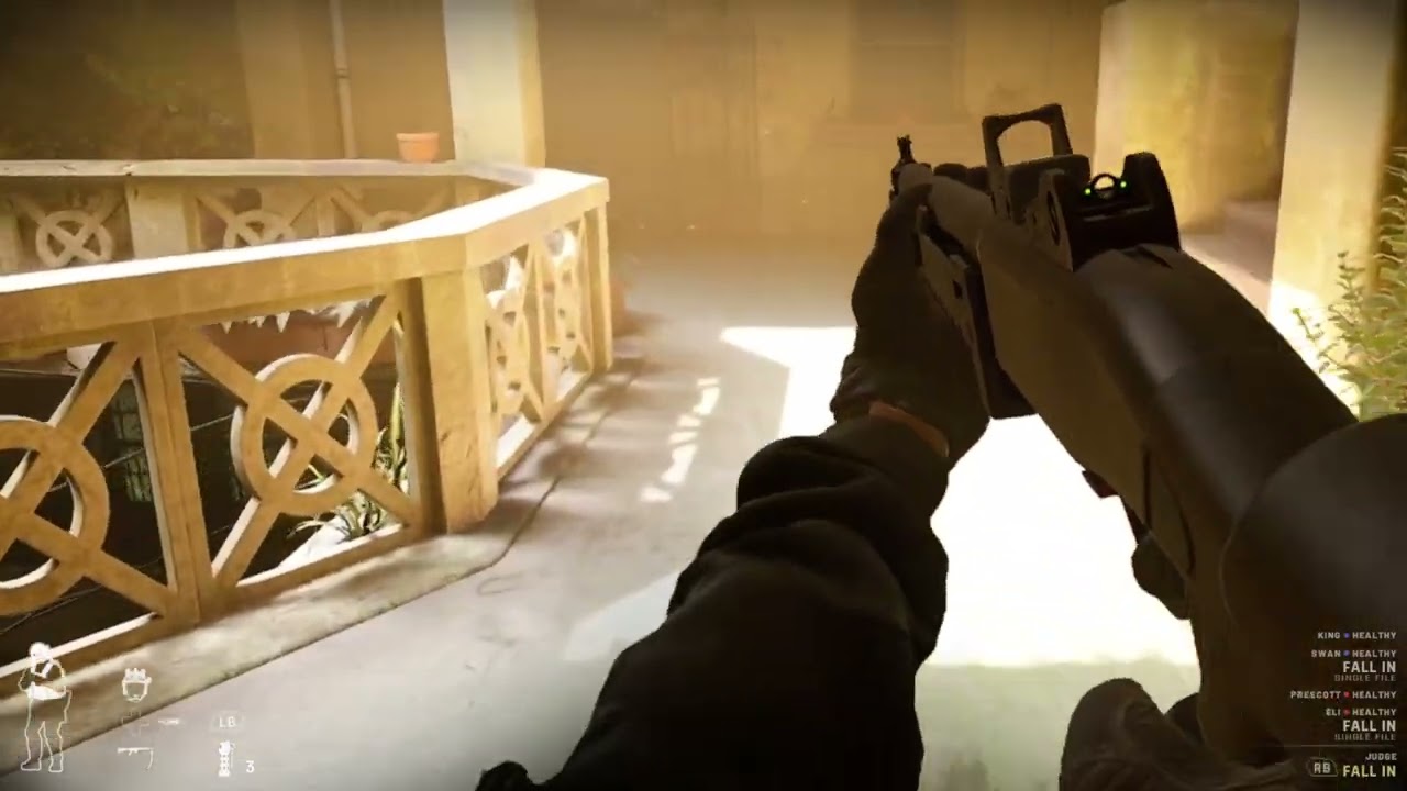 Ready or Not 23Megabytes a second VR mod run