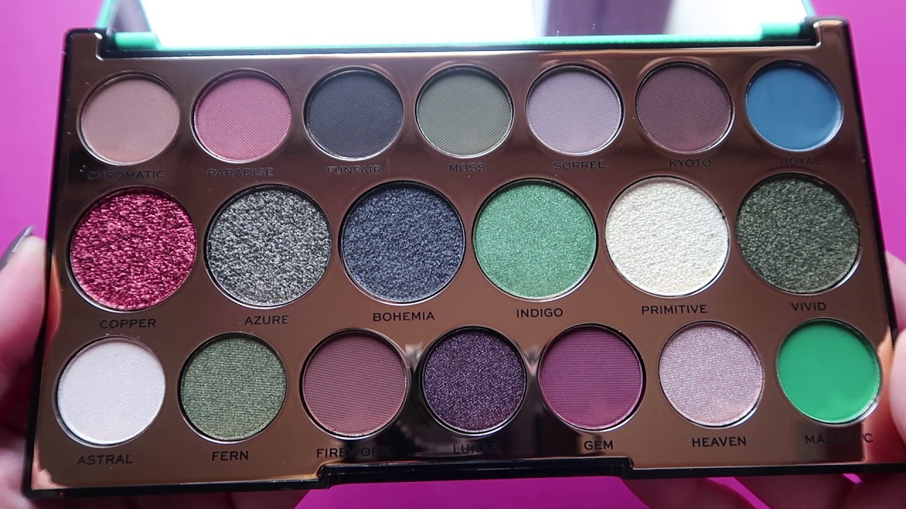 Revolution Precious Stone Shadow Palette - Emerald