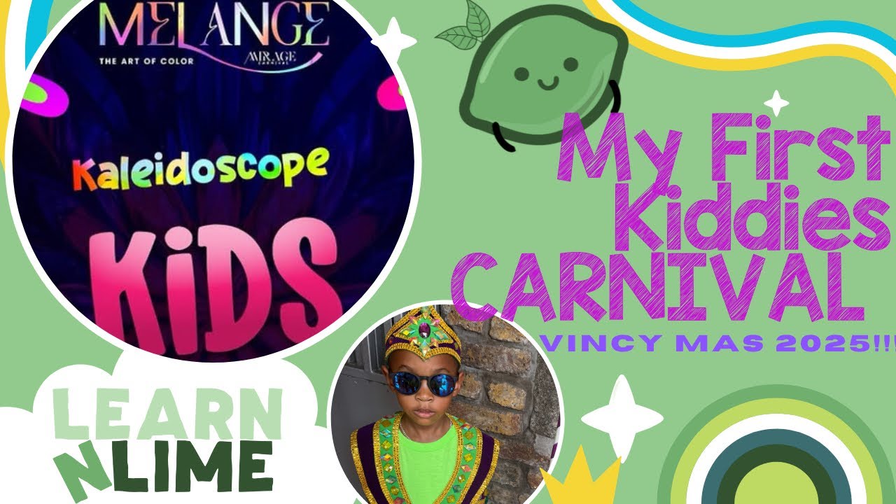 🎉 Skyler’s First Kiddies Carnival with Mirage Carnival ! 🎉🎭(Vincy Mas 2025)