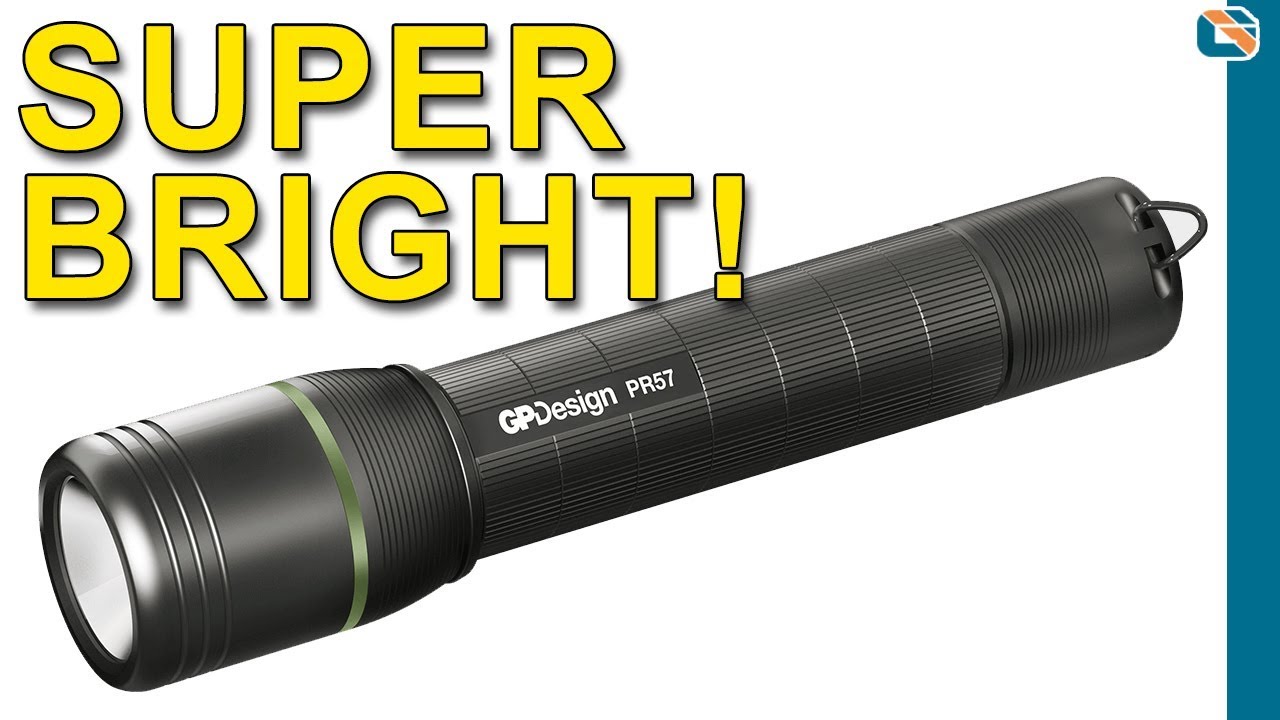 GPDesign PR57 Rechargeable Super Bright Flashlight Review