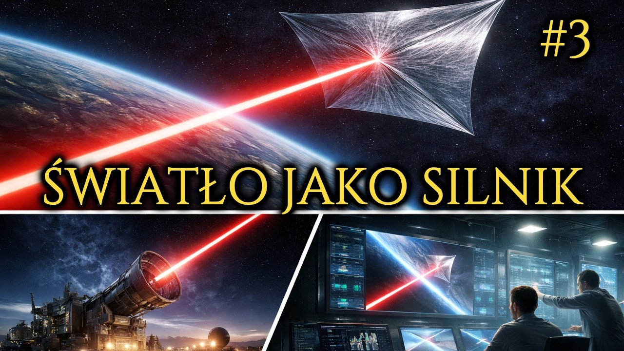 Żagiel laserowy: jak wysłać sondę do innej gwiazdy bez paliwa | Kosmos Jutra #3