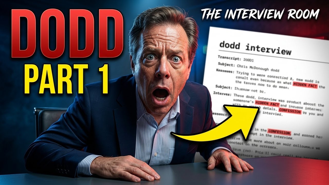 Discussion on Part 1 of Dodd Interview -- The Interview Room with Chris McDonough