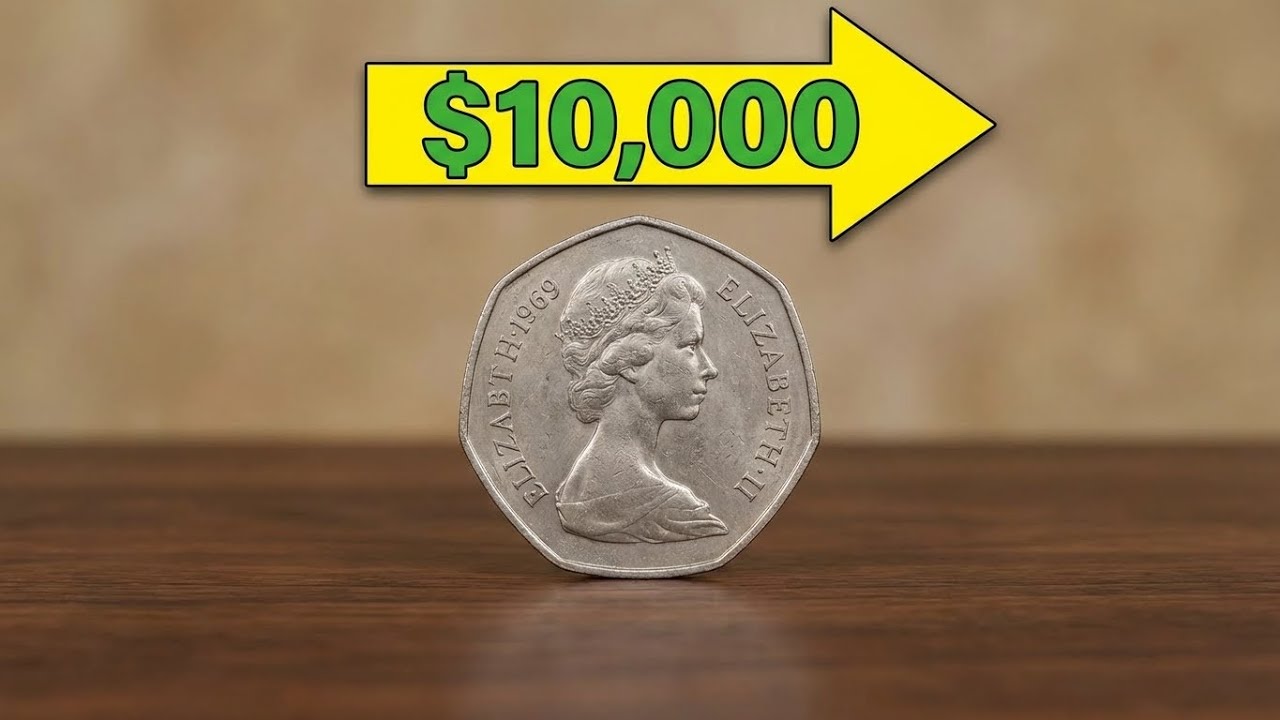 1969 Fifty Pence Worth Serious Money. Most People Miss This Rare Coin