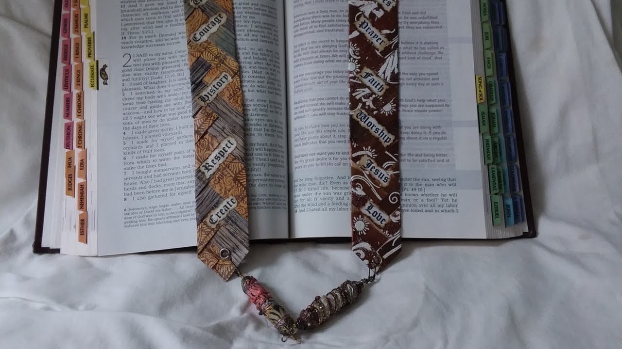 DIY Braided Bookmarks