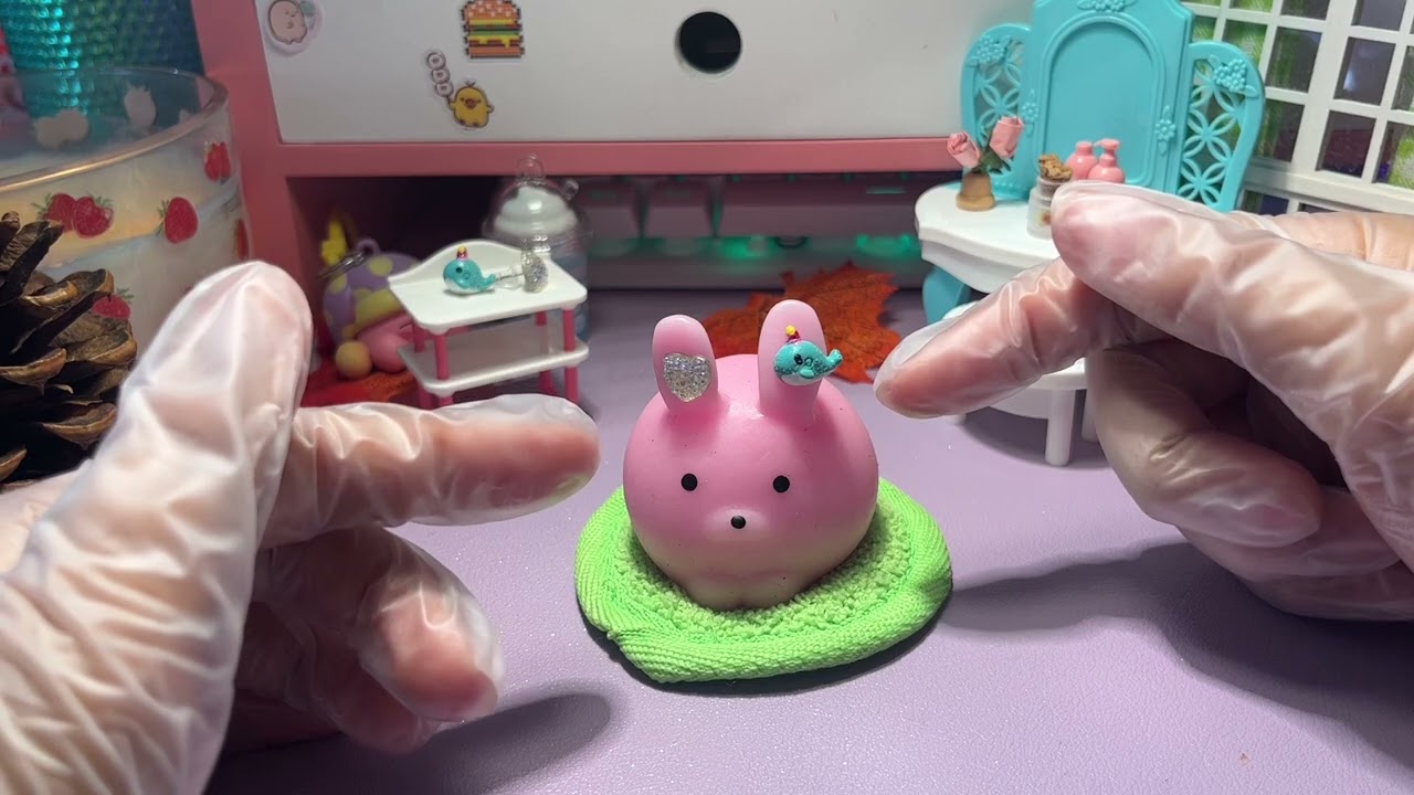 ASMR Mochi Squishy Pampering💘 (Ear Piercing, Tattoo Parlor + Perfume Sounds)