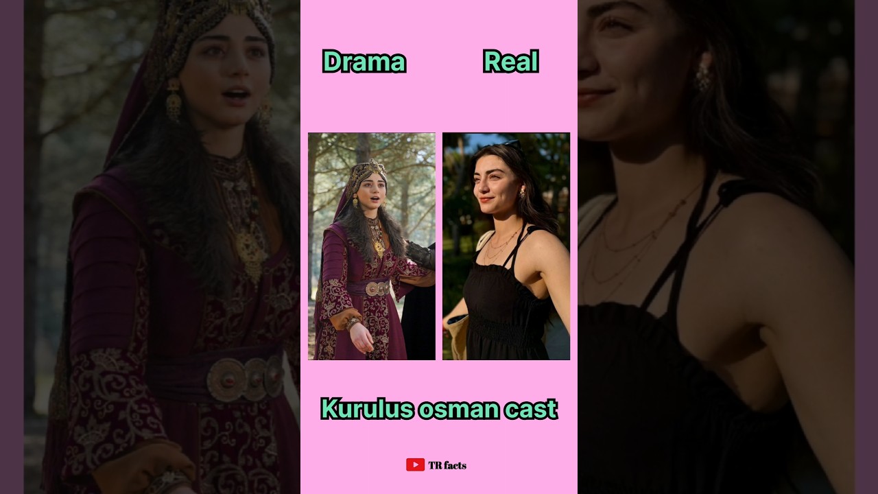 💥 kurulus osman cast in real life 😱🫣 #kurulusosman #osmanghazi #turkey #drama #trending #viral